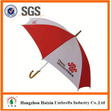 Top Quality 23'*8k Plastic Cover golf umbrella with fan